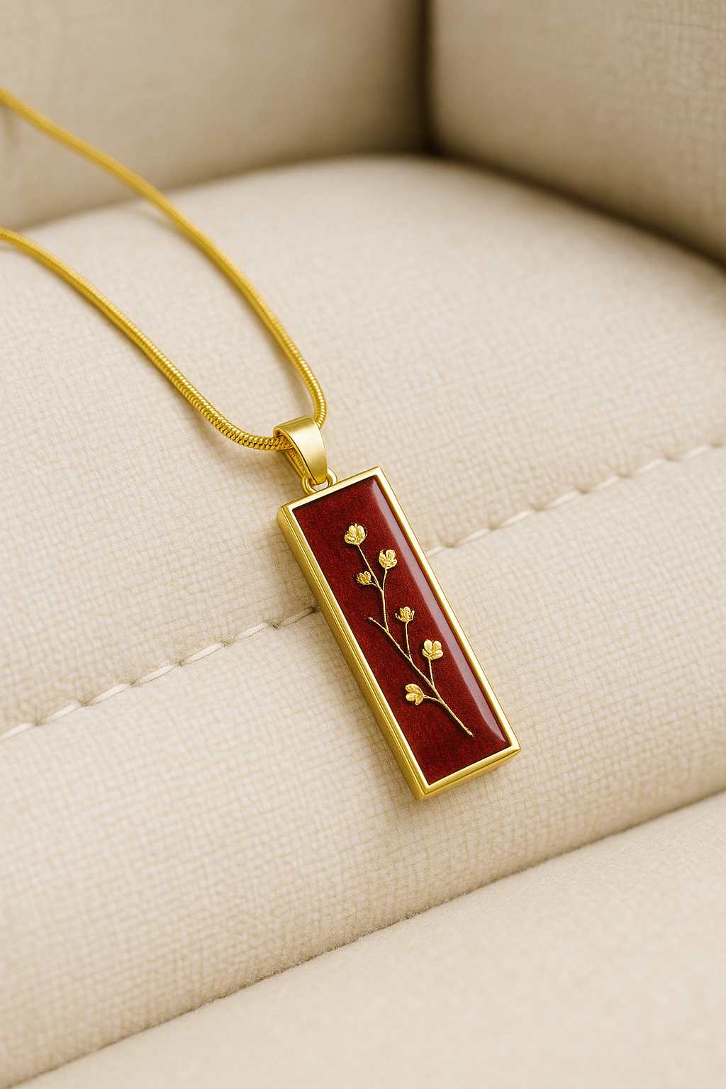 FLO's Crimson Grace Queen Lace Pendant