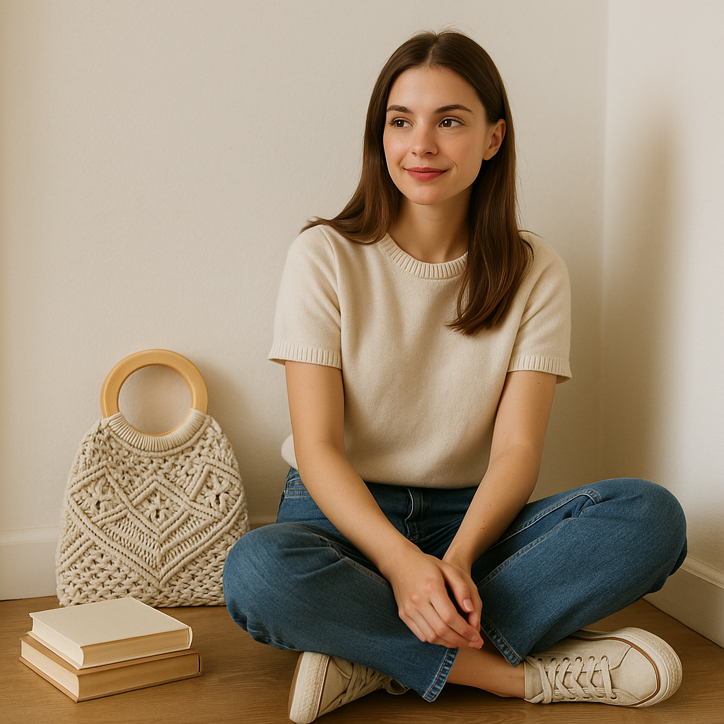 FLO's Amber Weave Crochet Handbag