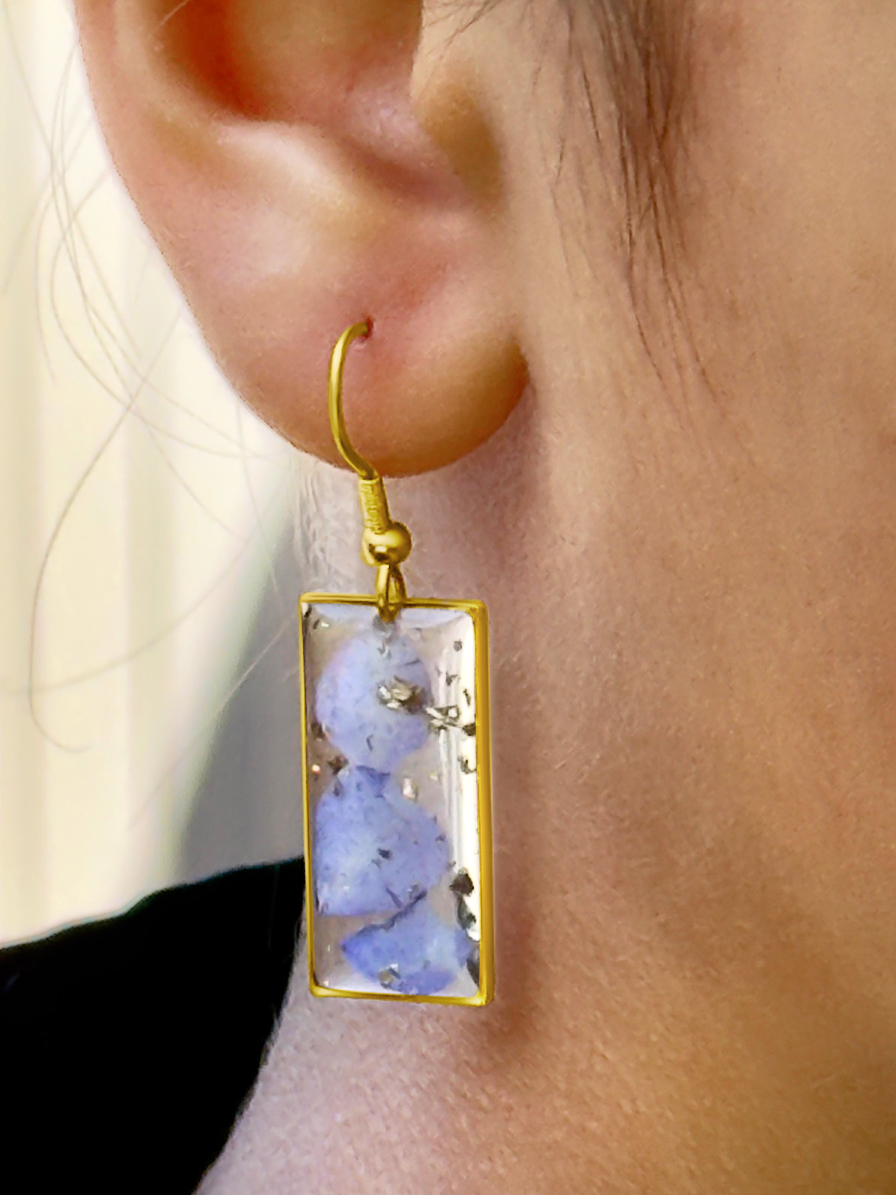 FLO's Mystic Larkspur Rectangle Drops