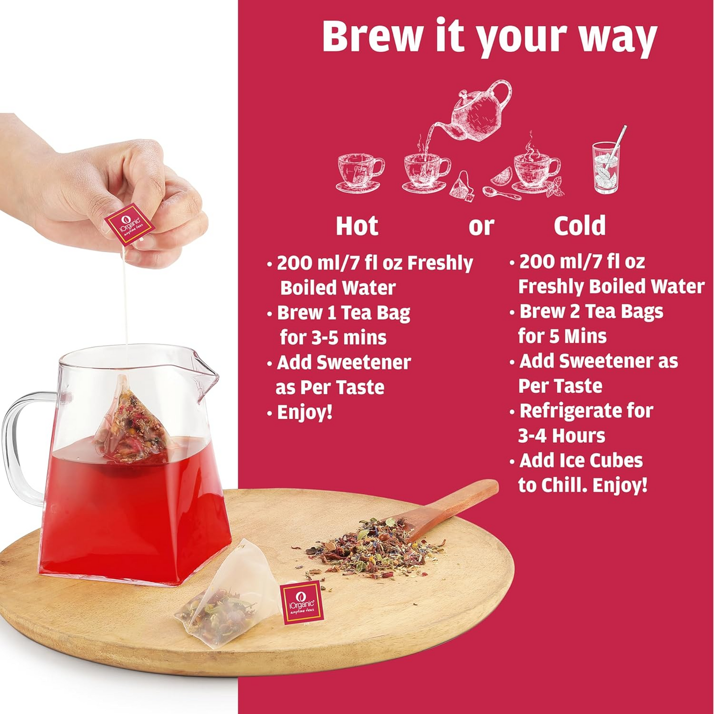 Hibiscus Rose Herbal Tea