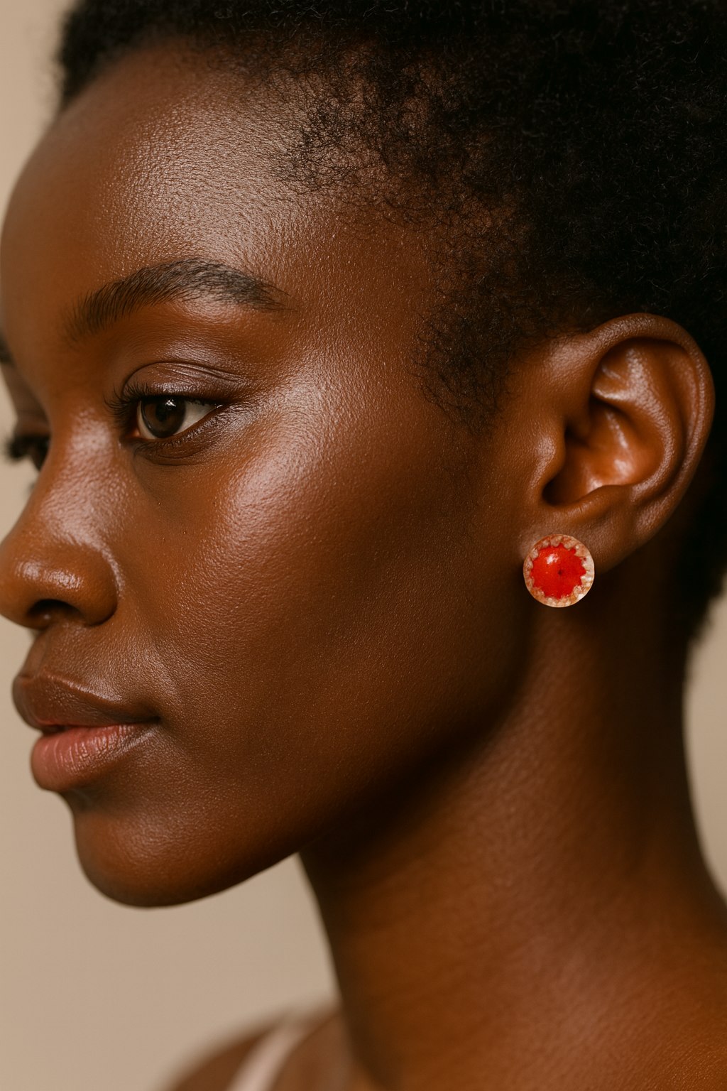 FLO's Scented Carmines Real Dried Flower Earrings