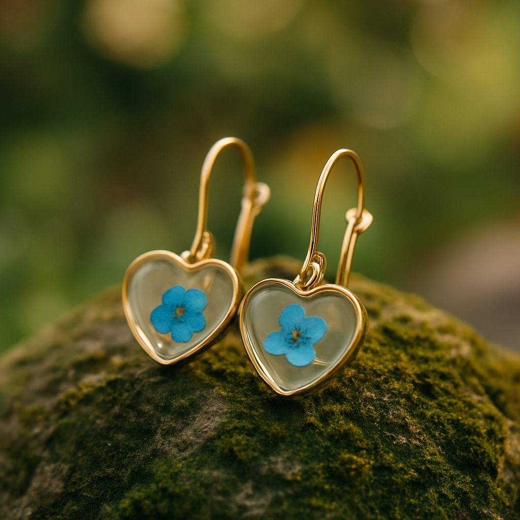 FLO's Fleeting Fairy Real Dried Flower Earrings