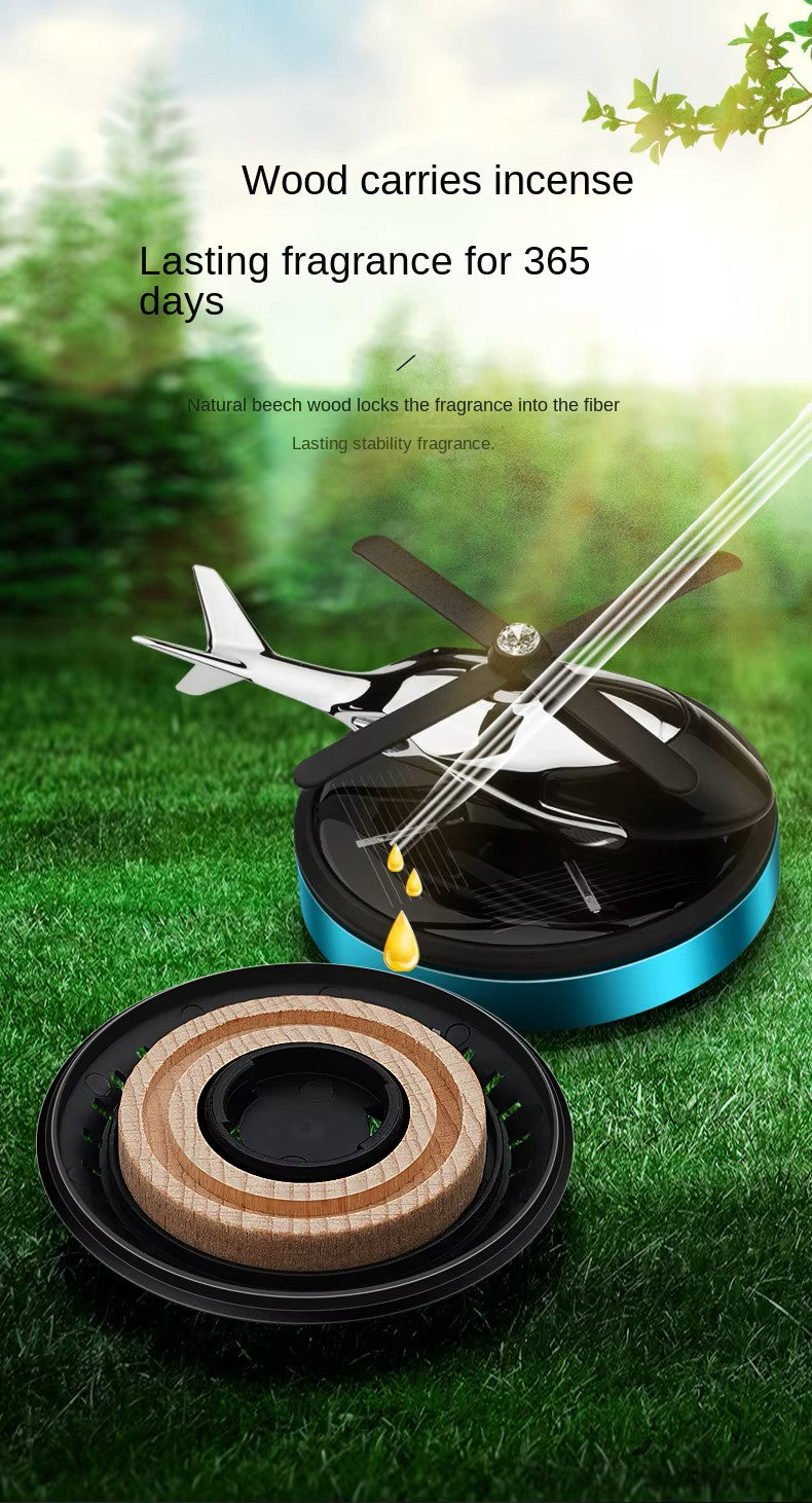 FLOs SkyTwirl Solar Helicopter Diffuser