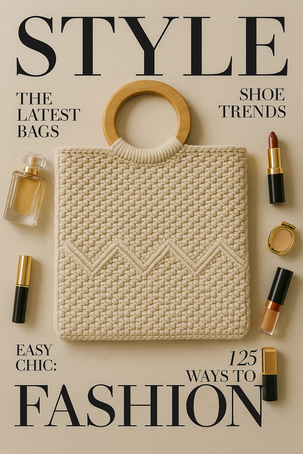 FLO's Sahara Wave Crochet Tote