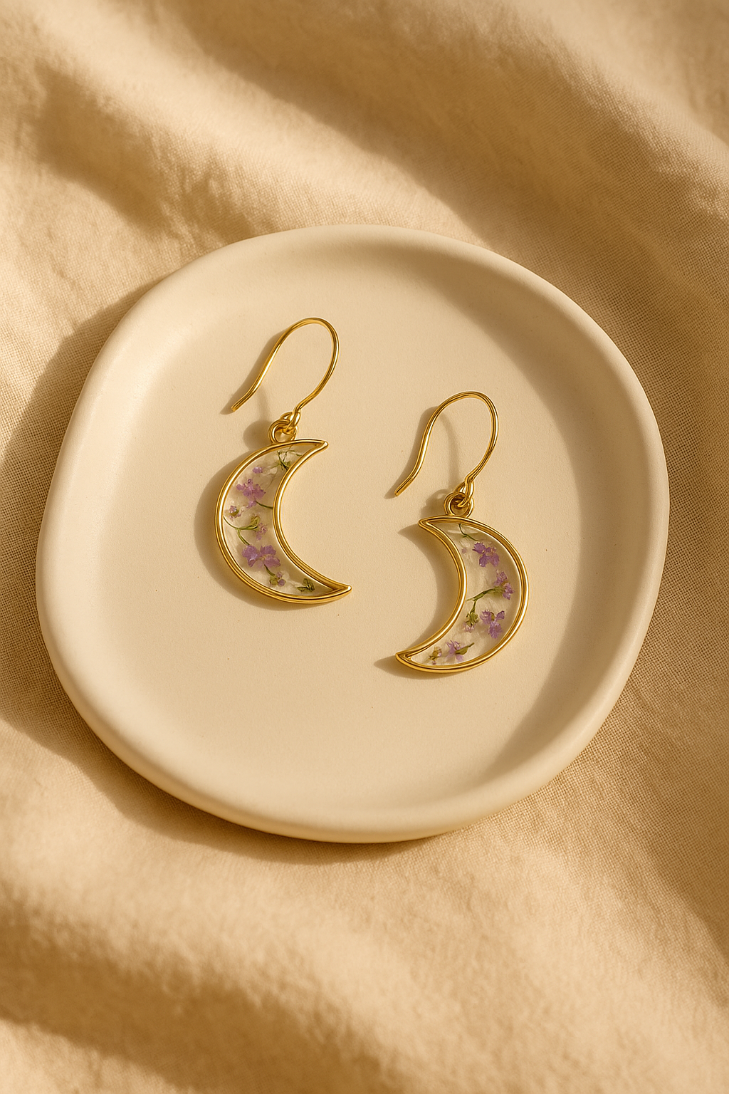 FLO's Lunar Bloom Queen Lace Earrings