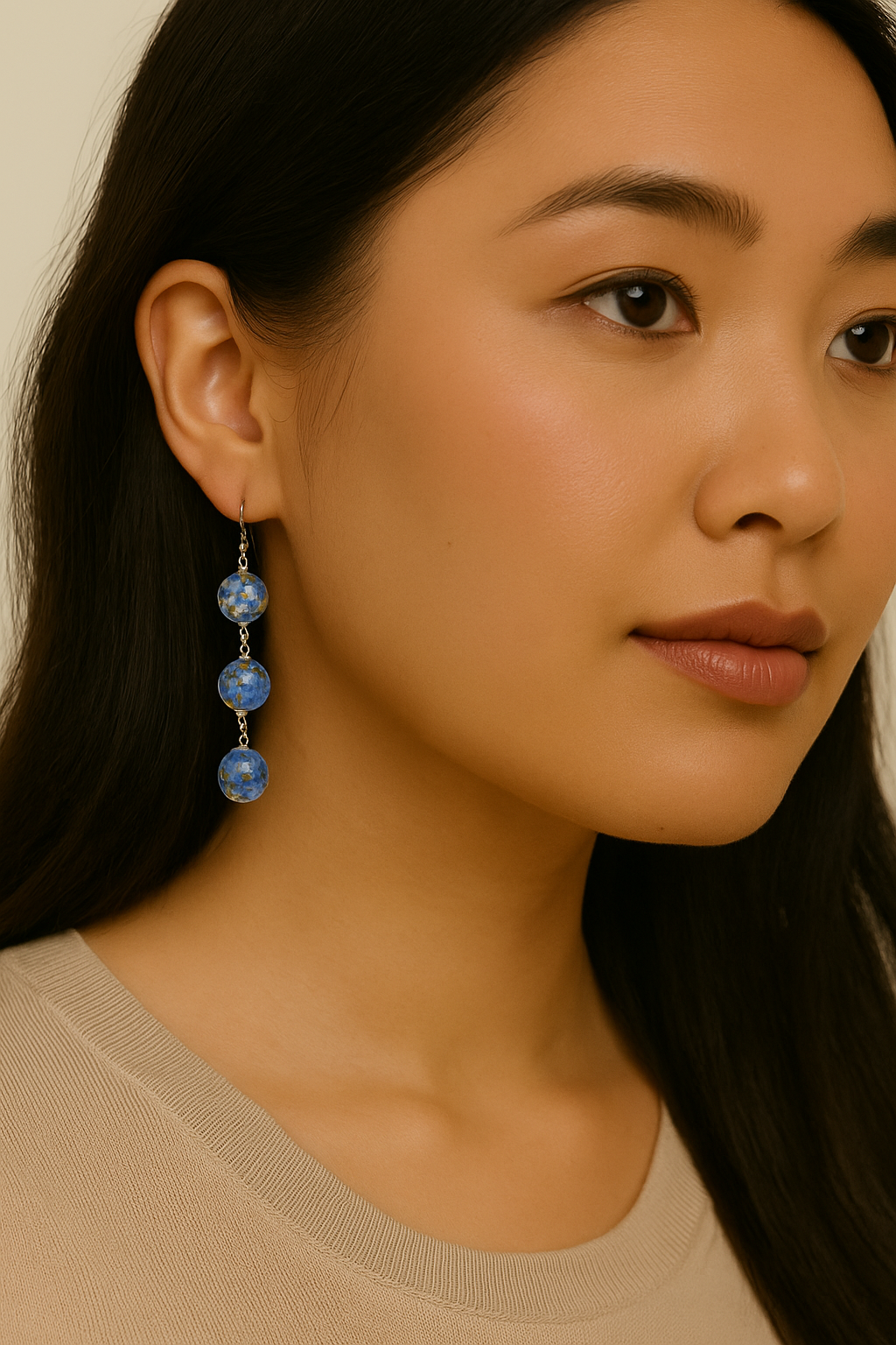 FLO's Blue Mist Earrings