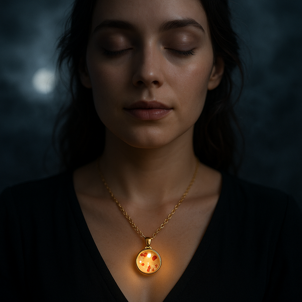 FLO's Blossoming Serenity Baby’s Breath Pendant