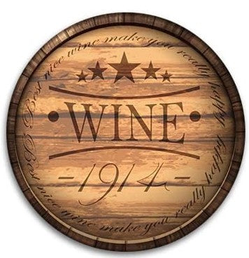 FLO's Vintage Wine Aesthetic Coaster