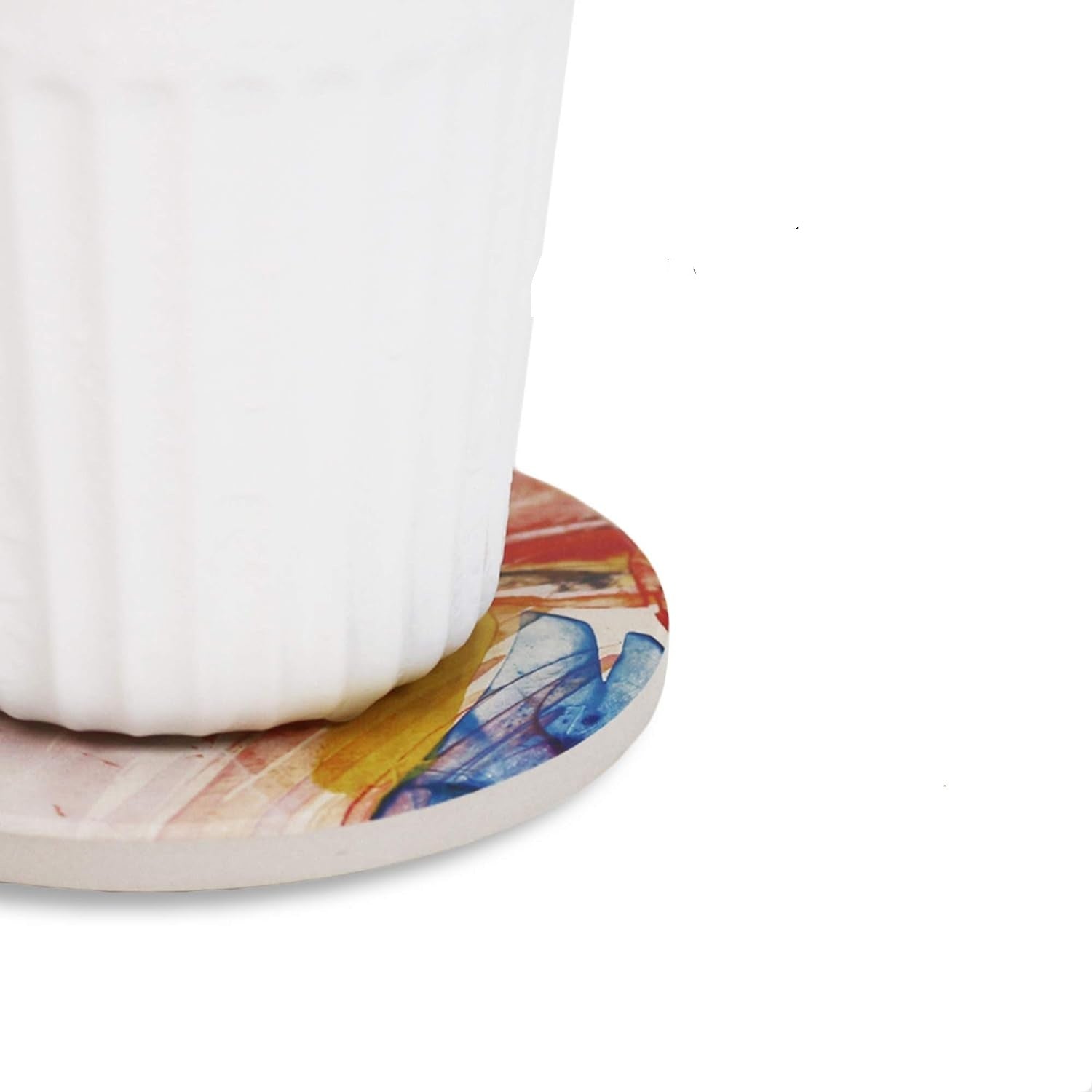 FLO's Colorful Marble Bliss Coaster