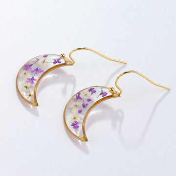 FLO's Lunar Bloom Queen Lace Earrings