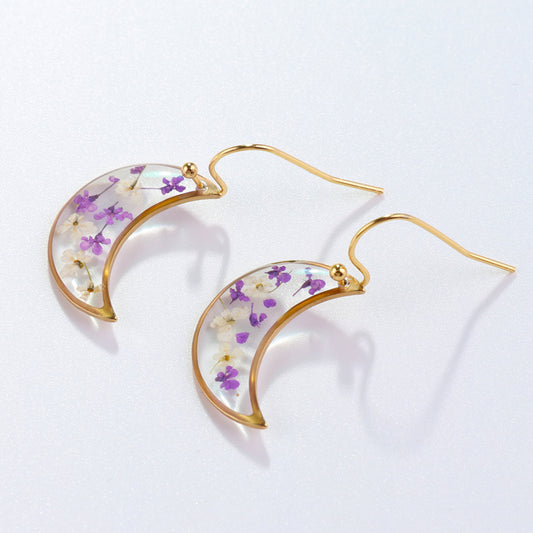 FLO's Lunar Bloom Queen Lace Earrings