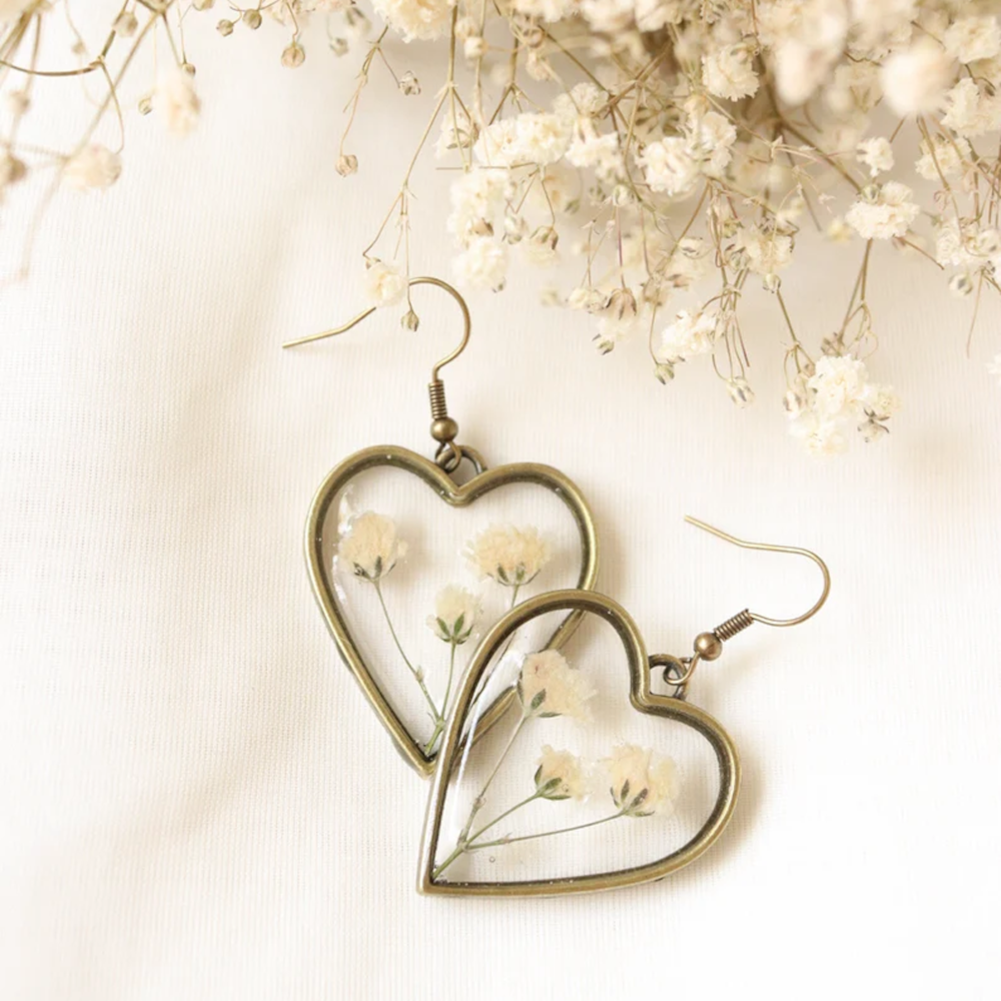 FLO's Eternal Bloom Heart Earrings