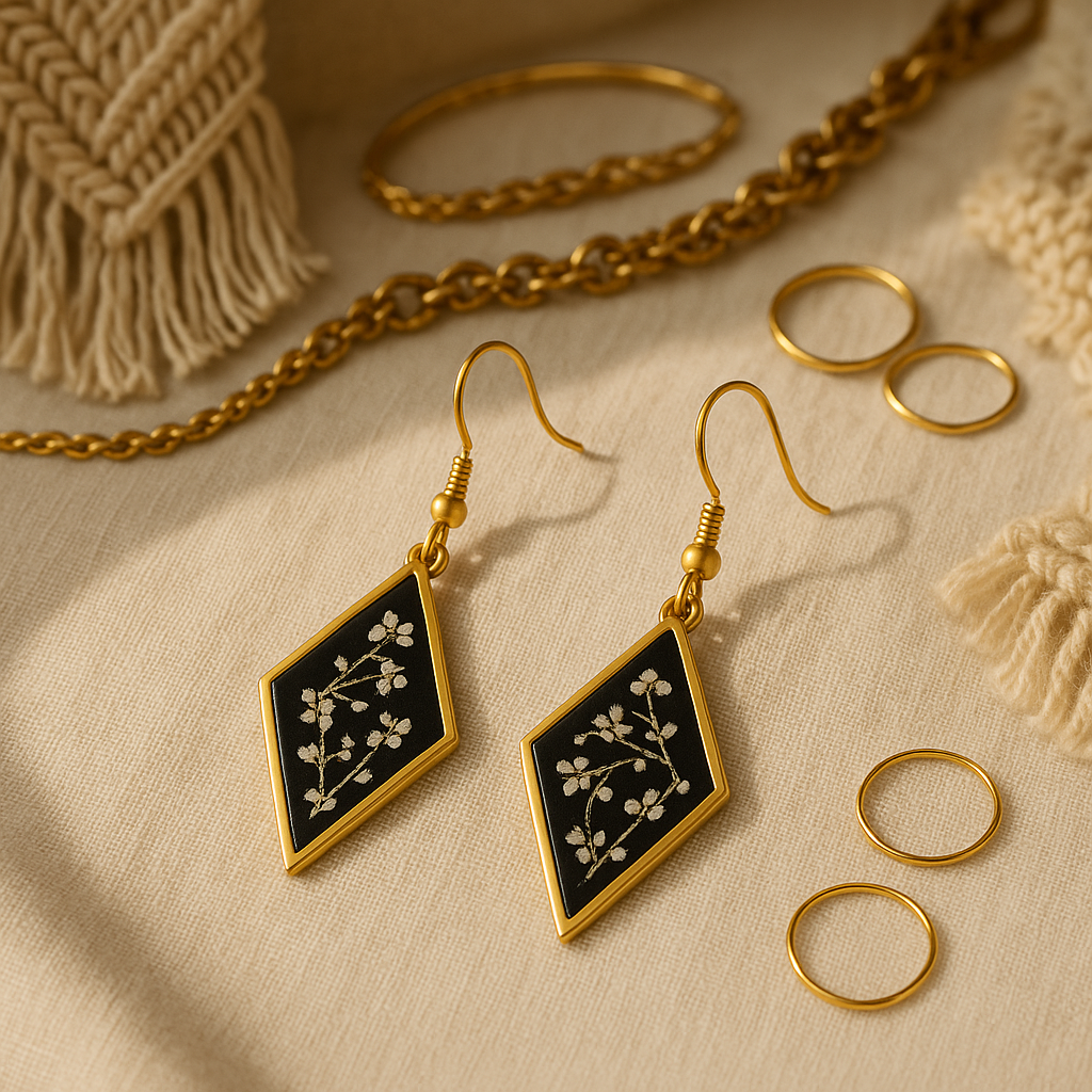 FLO's Midnight Grace Earrings