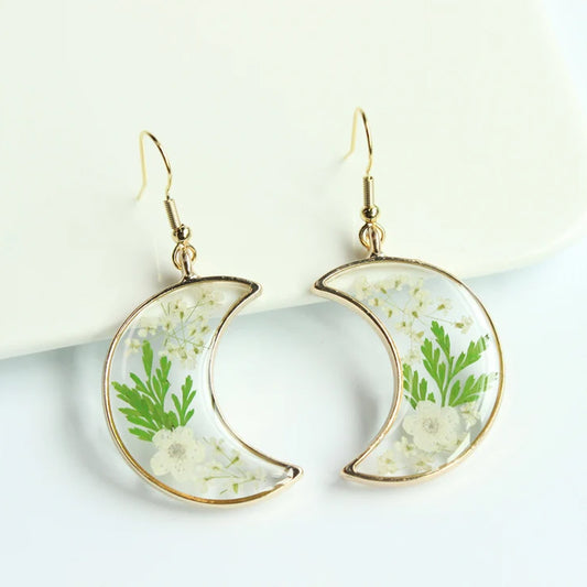 FLO's Verdant Moon Crescent Drops