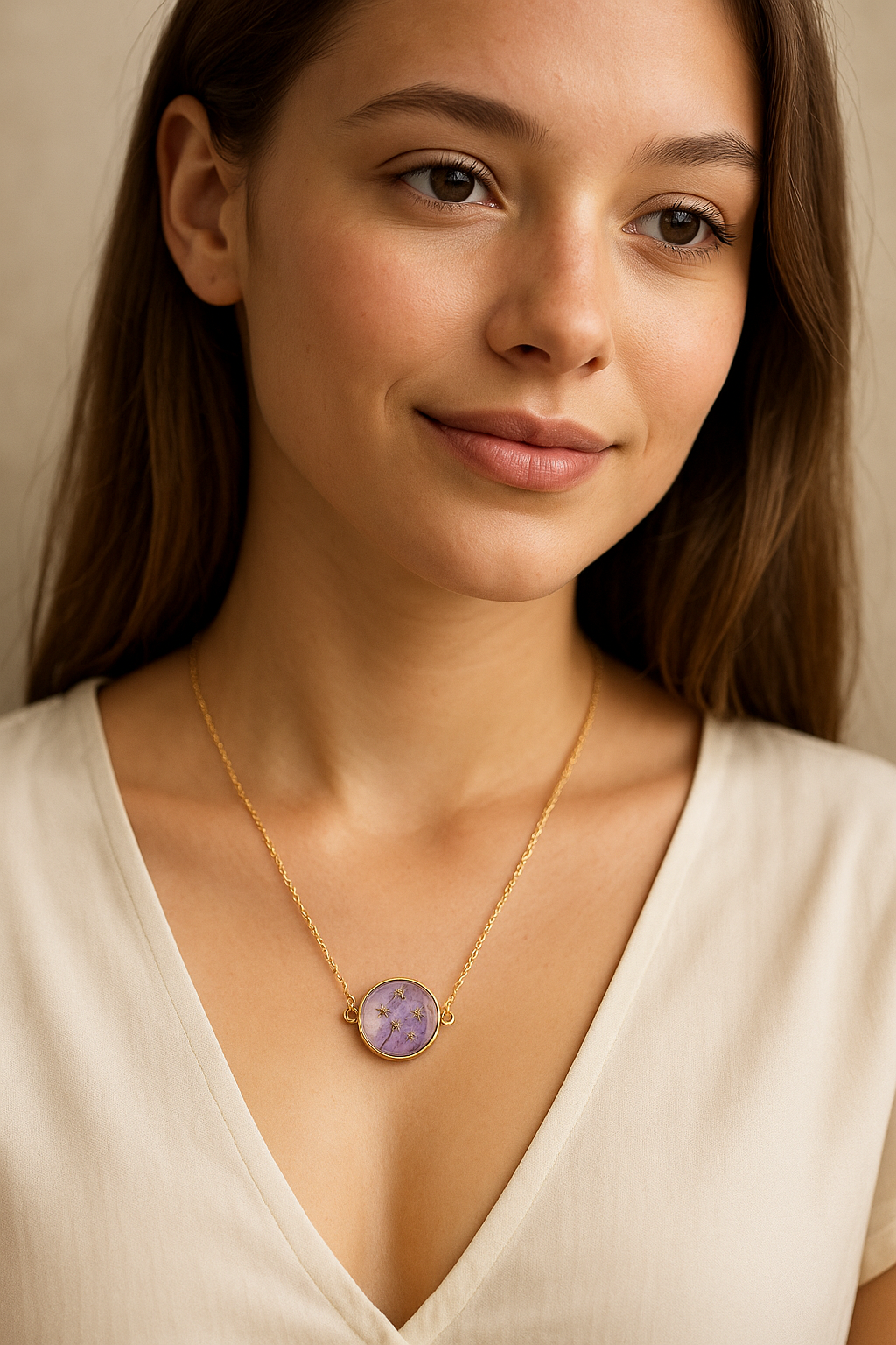 FLO's Larkspur Elegance Pendant