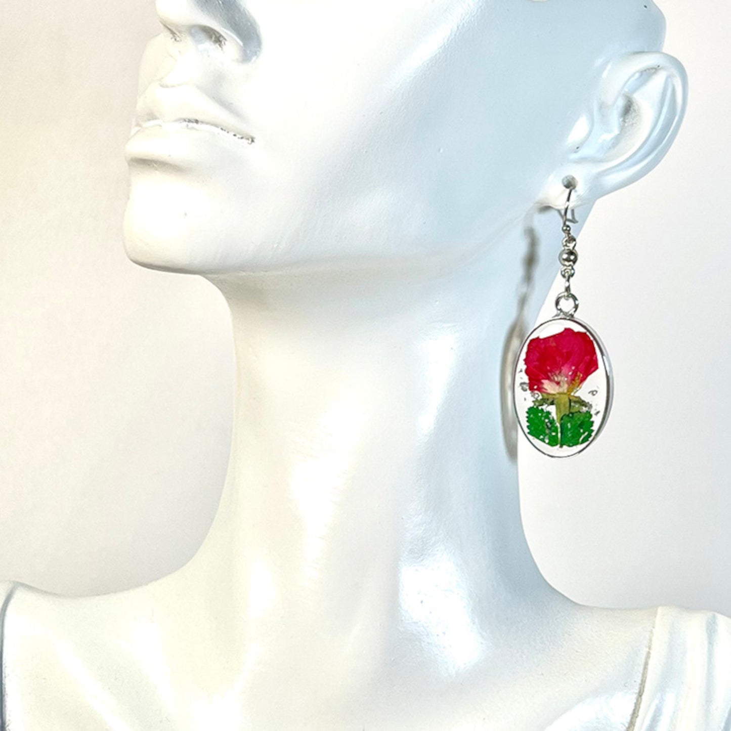 FLO's Blooming Rose Drop Earrings