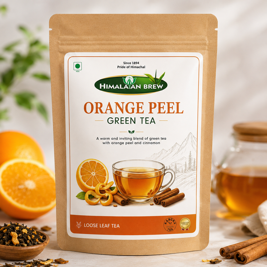 Orange Peel Green Tea