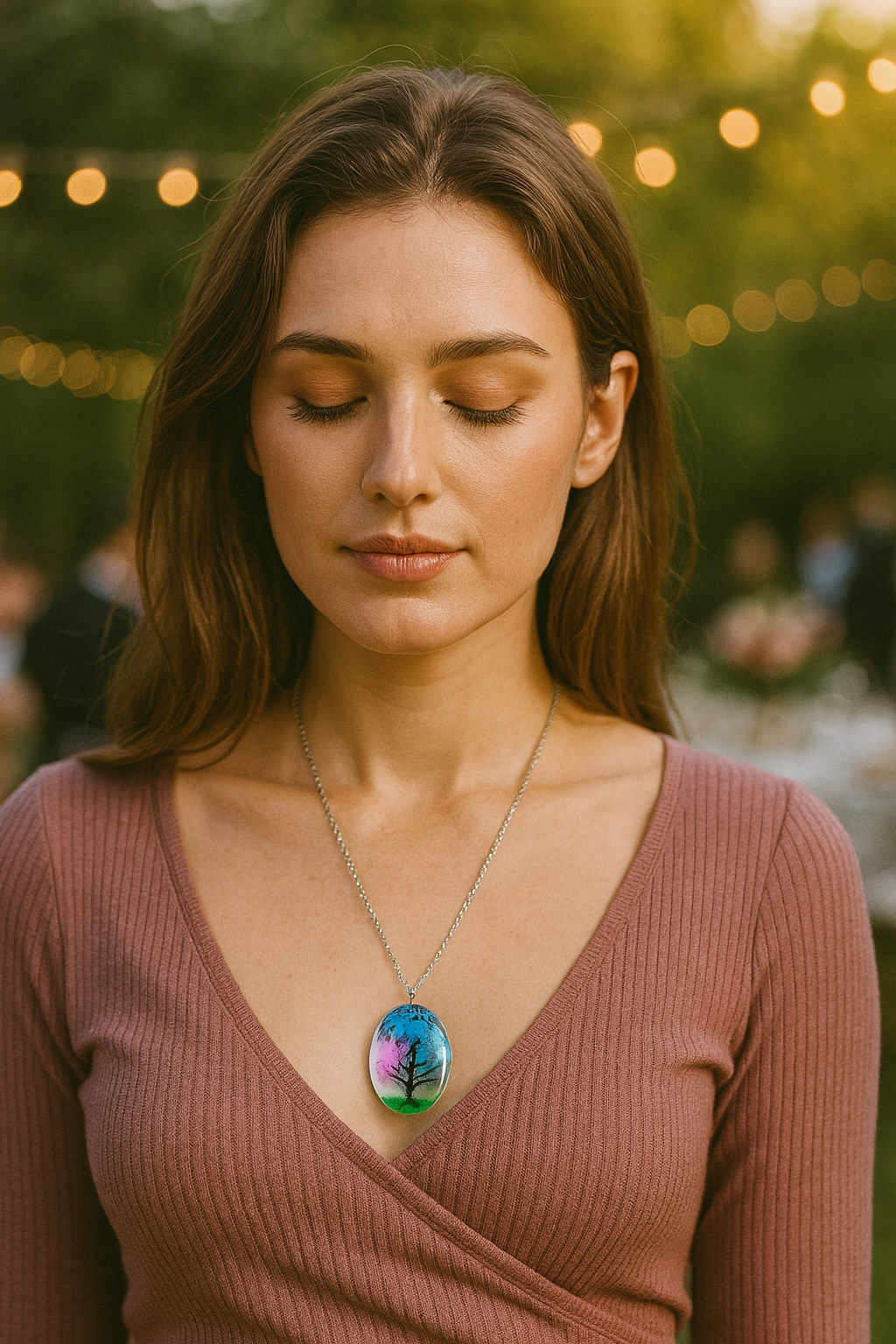 FLO's Enchanted Bloom Tree Pendant