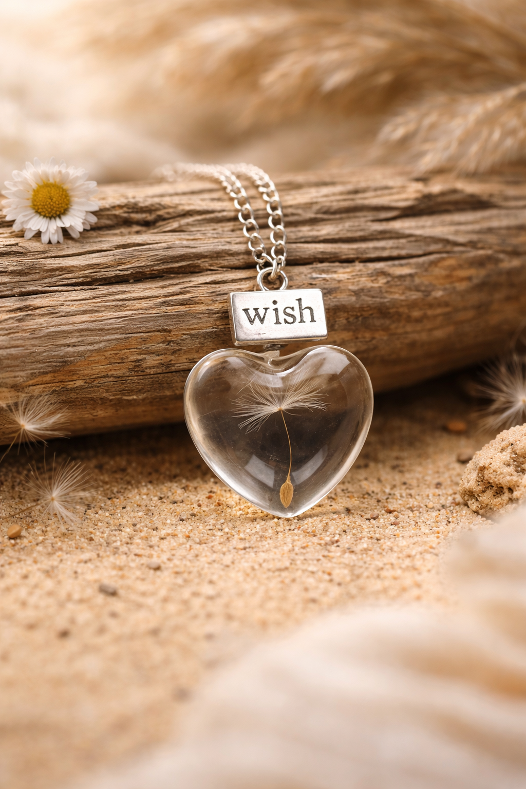 FLO’s HeartWish Dandelion Pendant