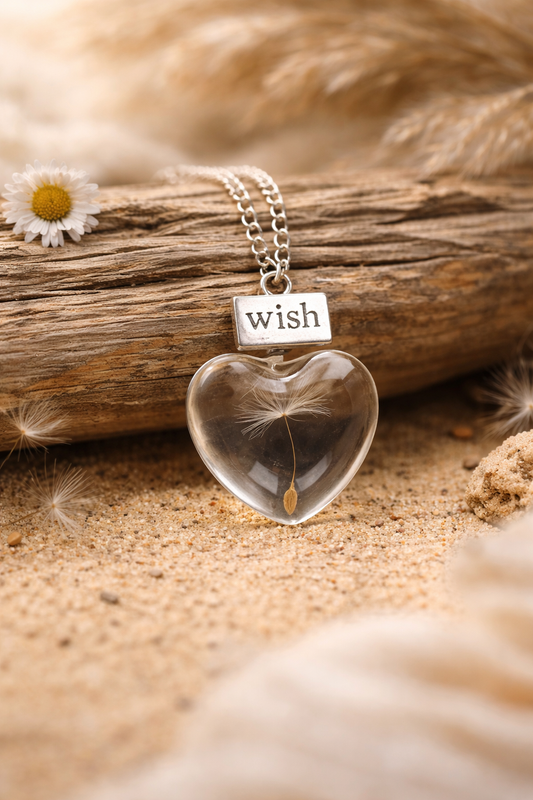 FLO’s HeartWish Dandelion Pendant