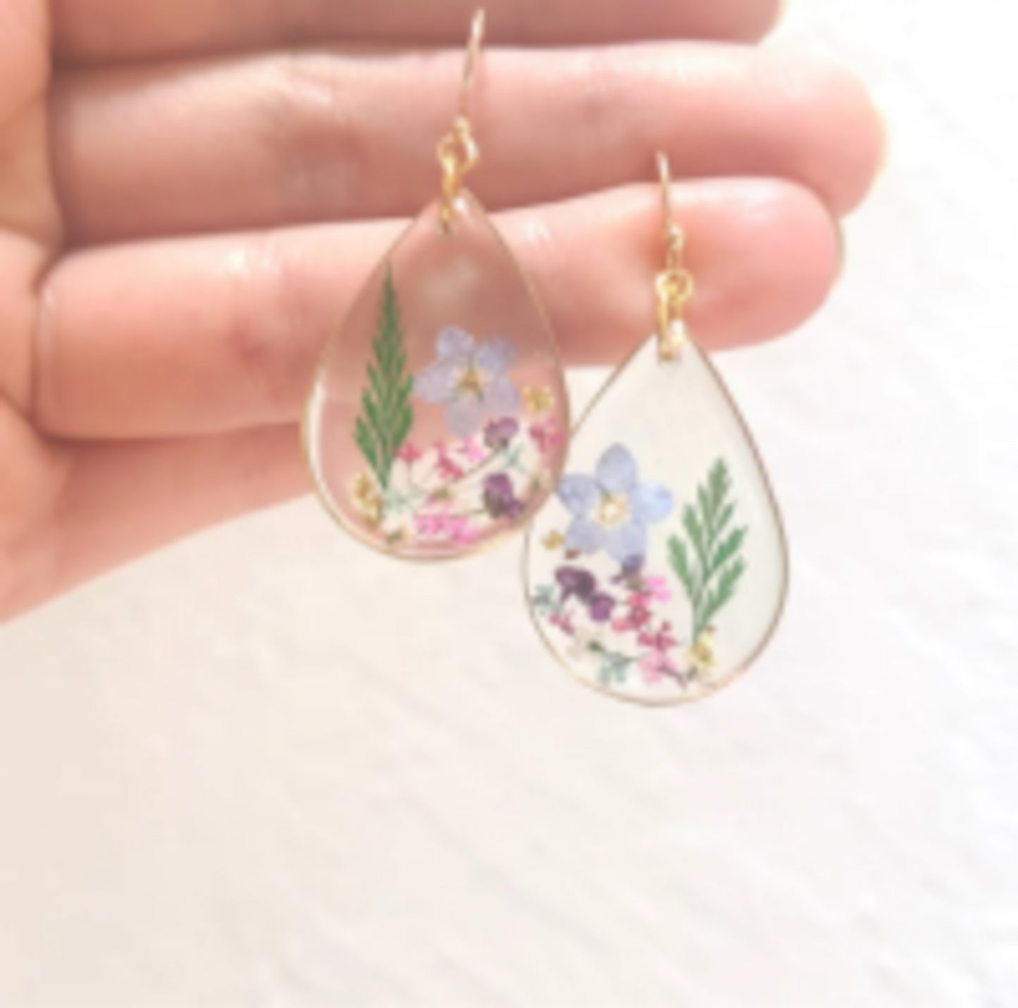 FLO's Garden Harmony Teardrop Earrings