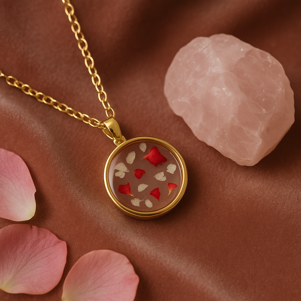 FLO's Blossoming Serenity Baby’s Breath Pendant