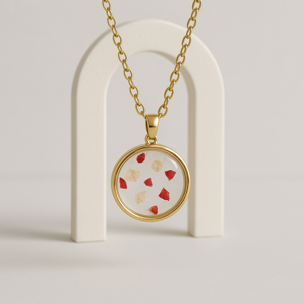FLO's Blossoming Serenity Baby’s Breath Pendant