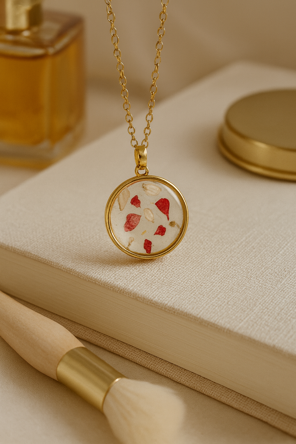 FLO's Blossoming Serenity Baby’s Breath Pendant
