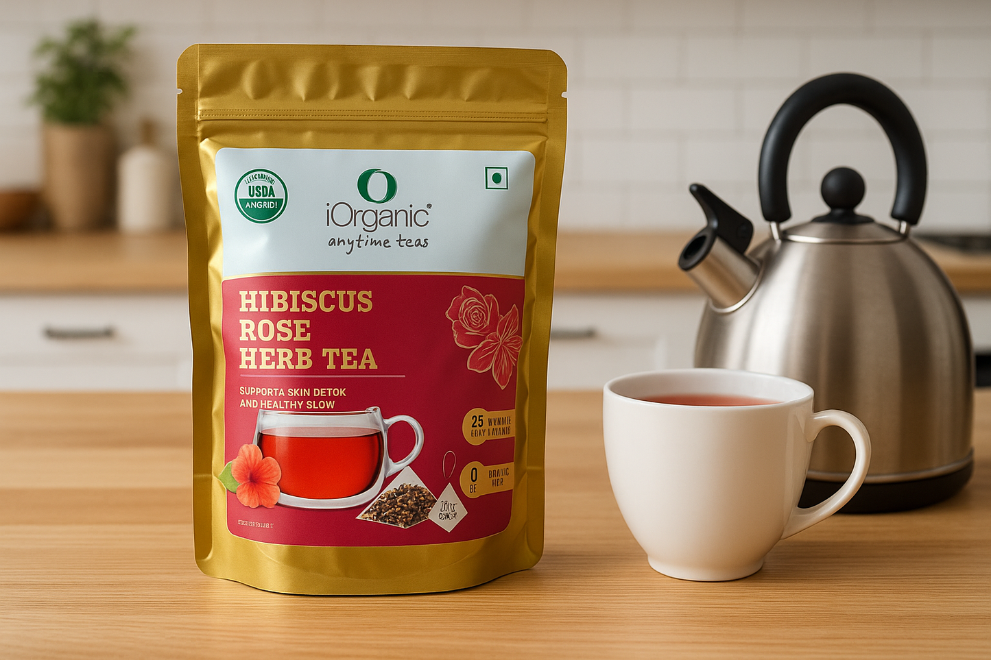 Hibiscus Rose Herbal Tea