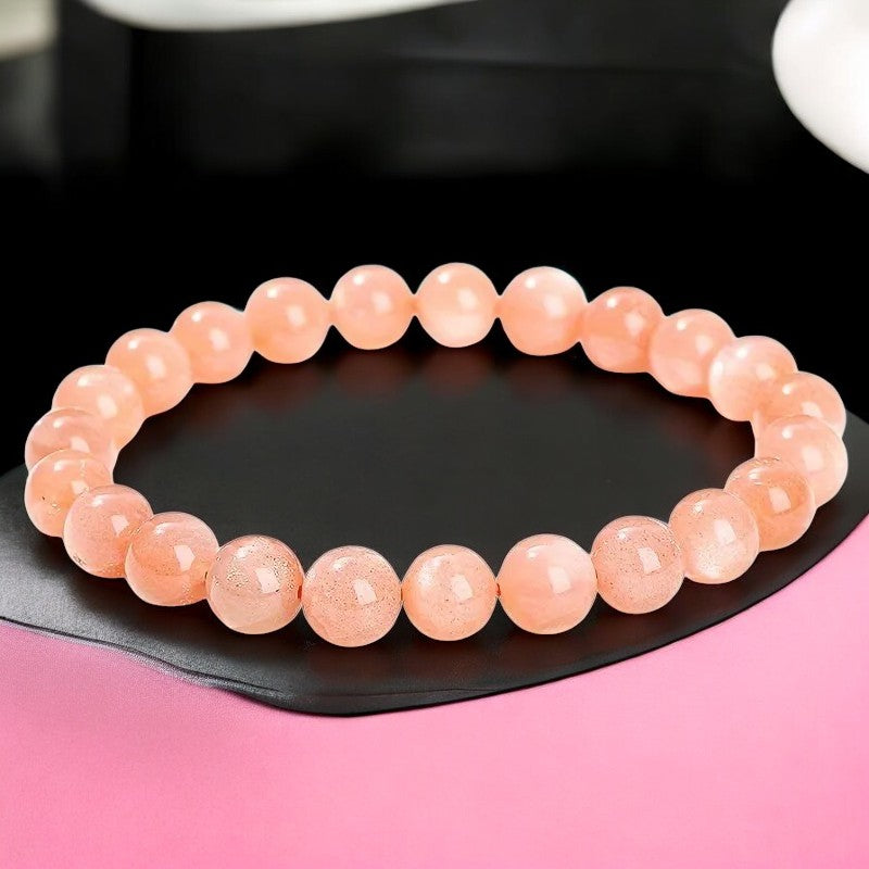 FLO's  Sunstone (Orange to Reddish-Brown with Sparkle)