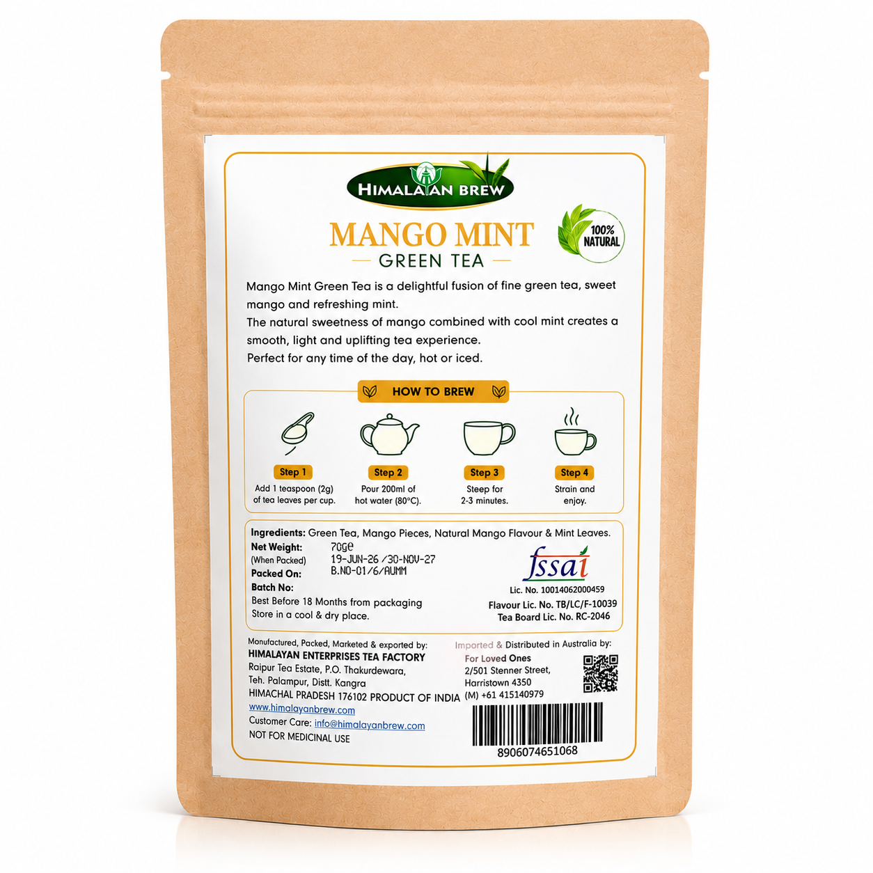 Mango Mint Green Tea