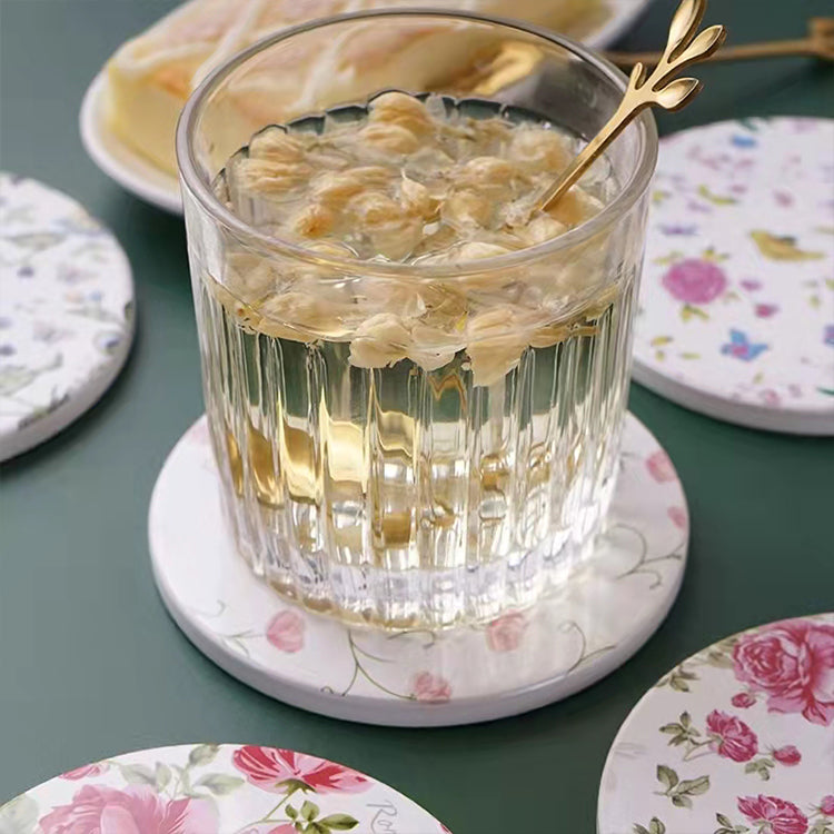 FLO's Blush Pink Blossom Coaster