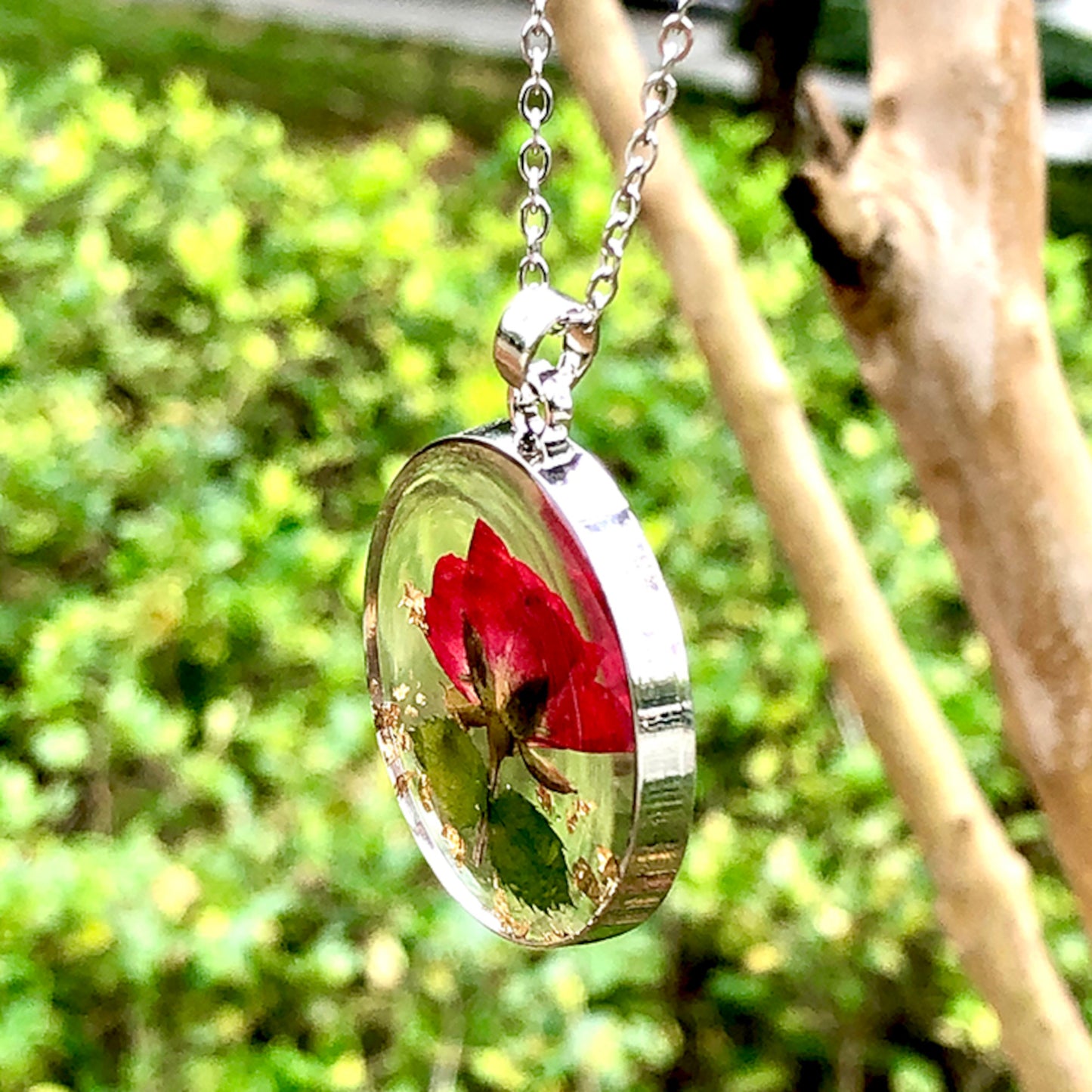 FLO's Eternal Rose Pendant