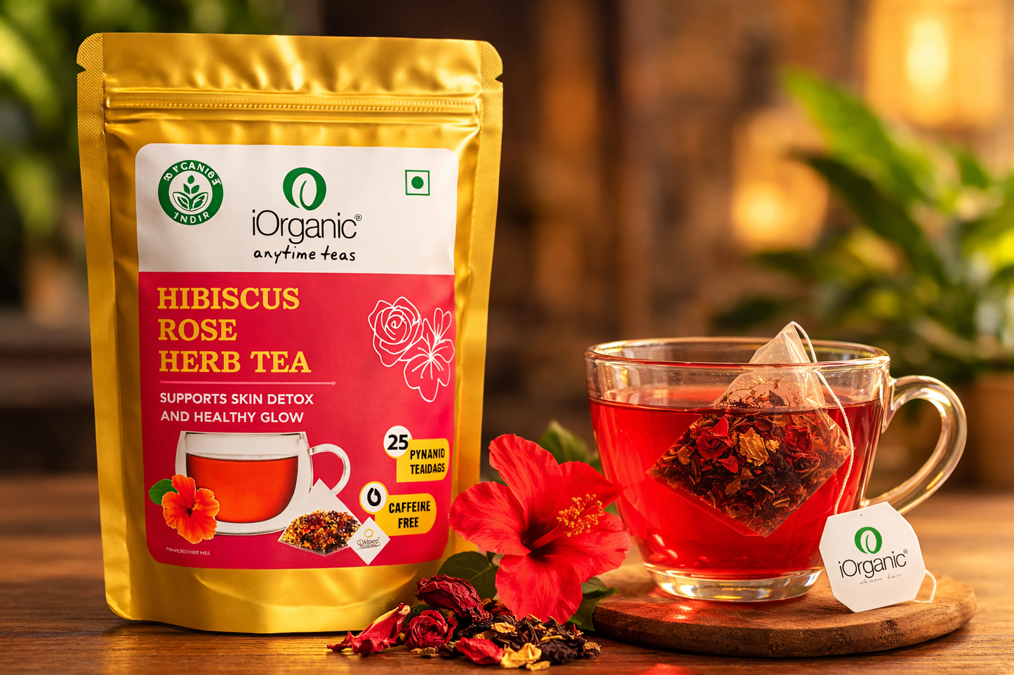 Hibiscus Rose Herbal Tea