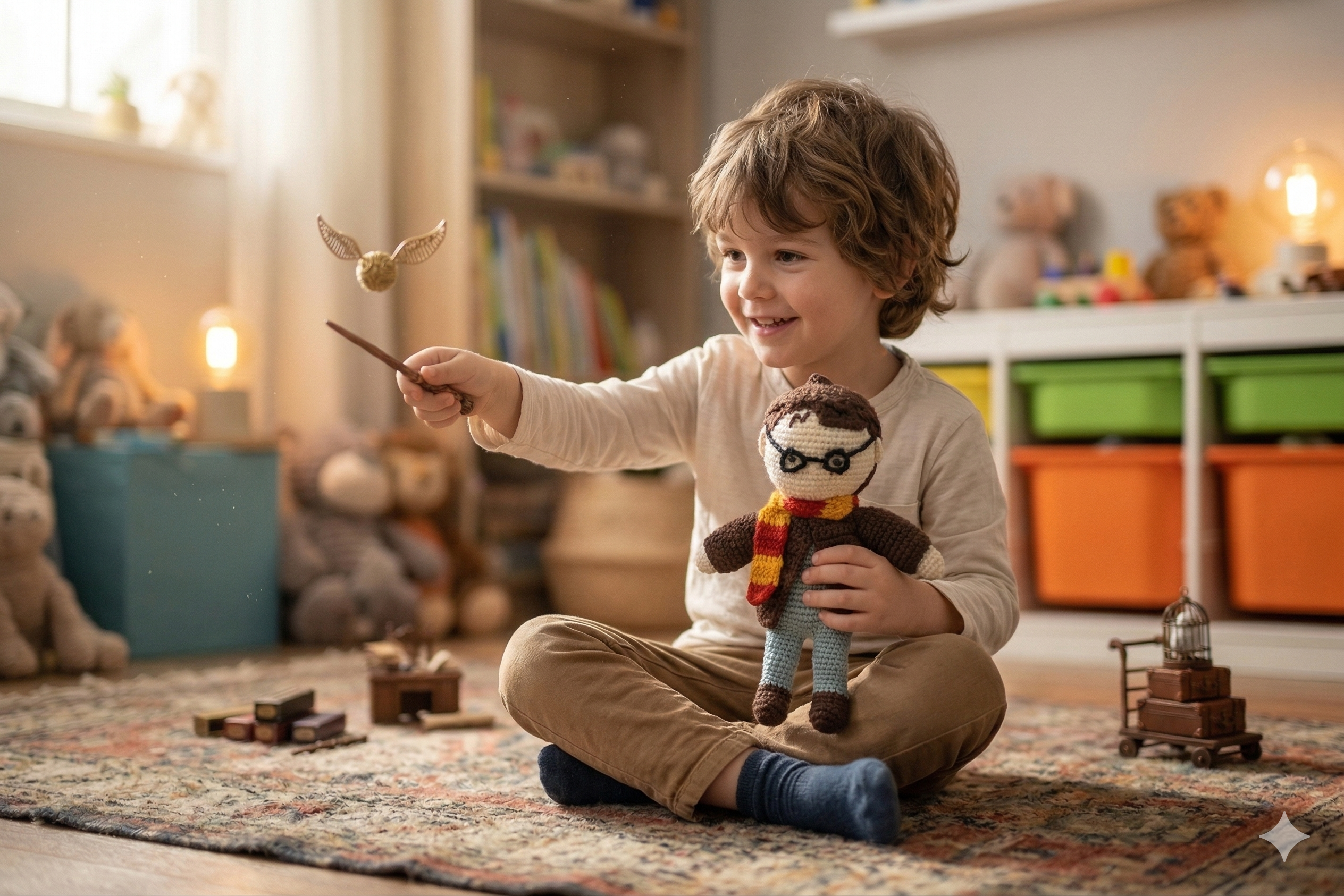 Wizard Extraordinaire – Harry Potter Crochet Toy