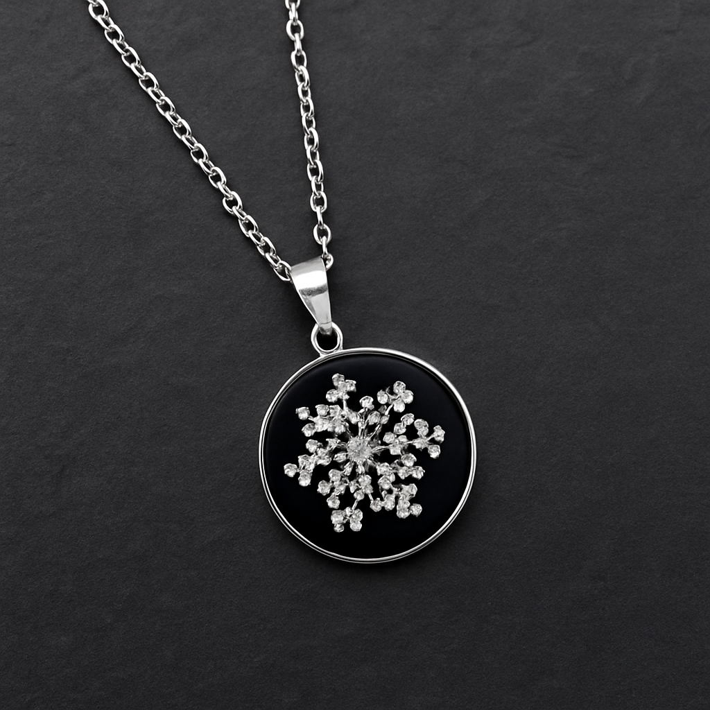 FLO's Midnight Bloom Pendant