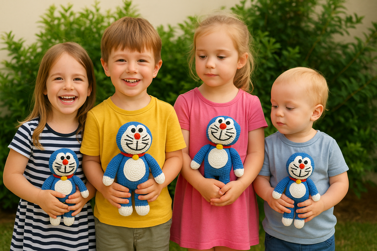 Robo-Buddy – Doraemon Crochet Toy