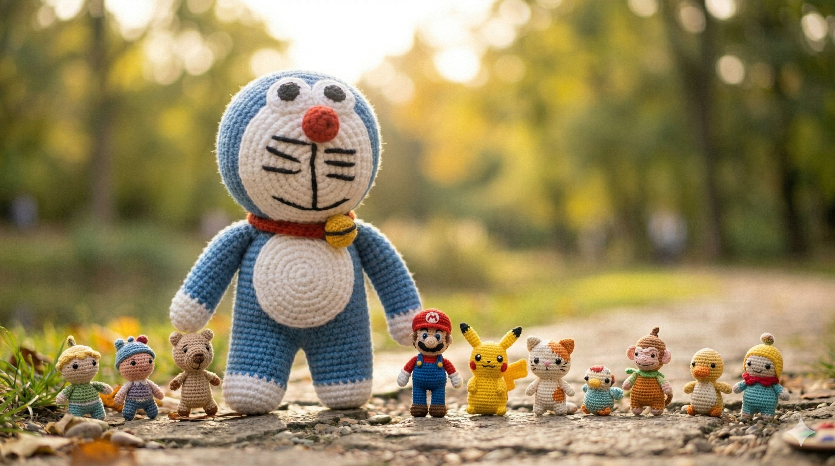 Robo-Buddy – Doraemon Crochet Toy
