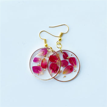 FLO's Radiant Petal Hoop Earrings