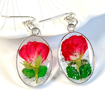 FLO's Blooming Rose Drop Earrings