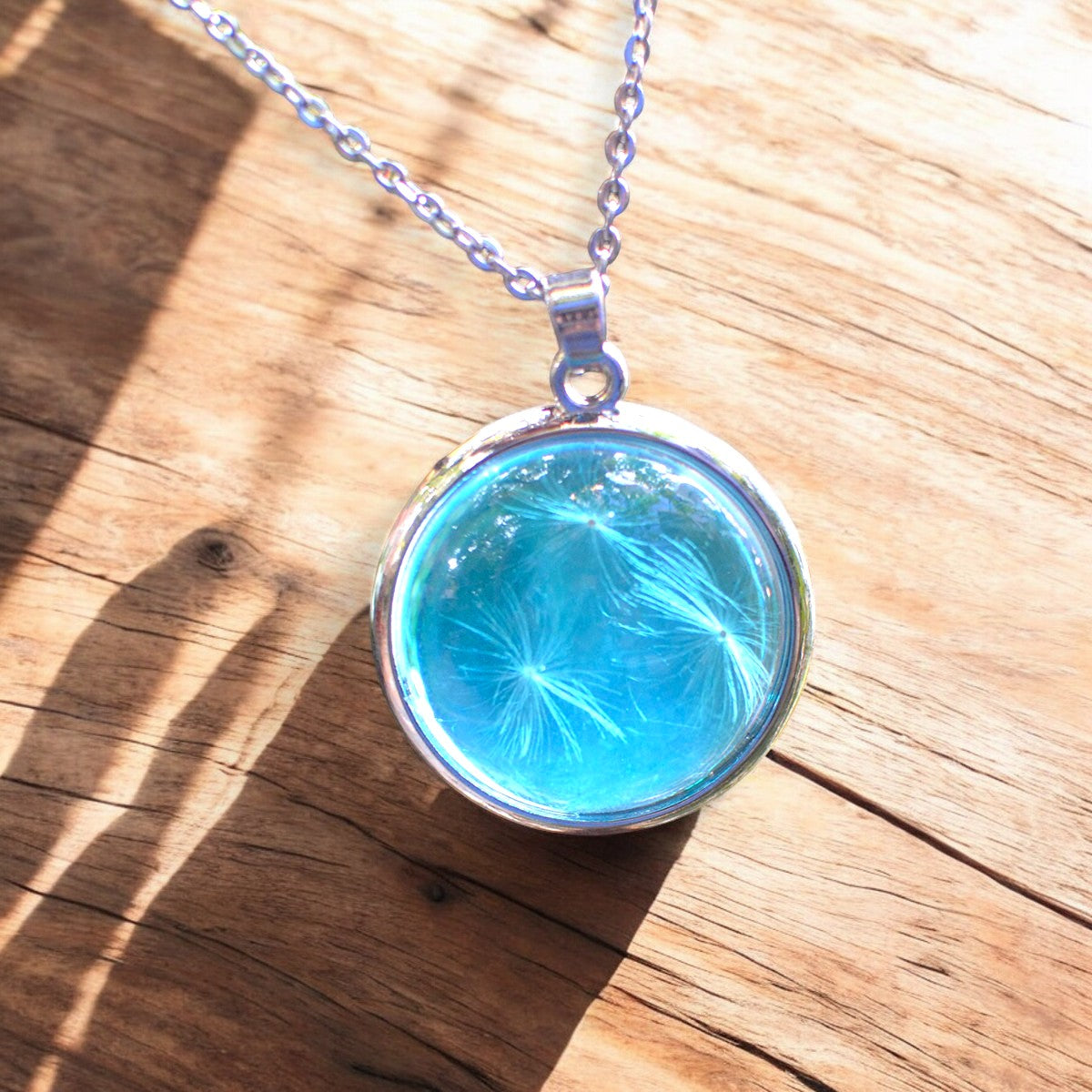 FLO's Ocean's Tranquility Real Dried Flower Necklace