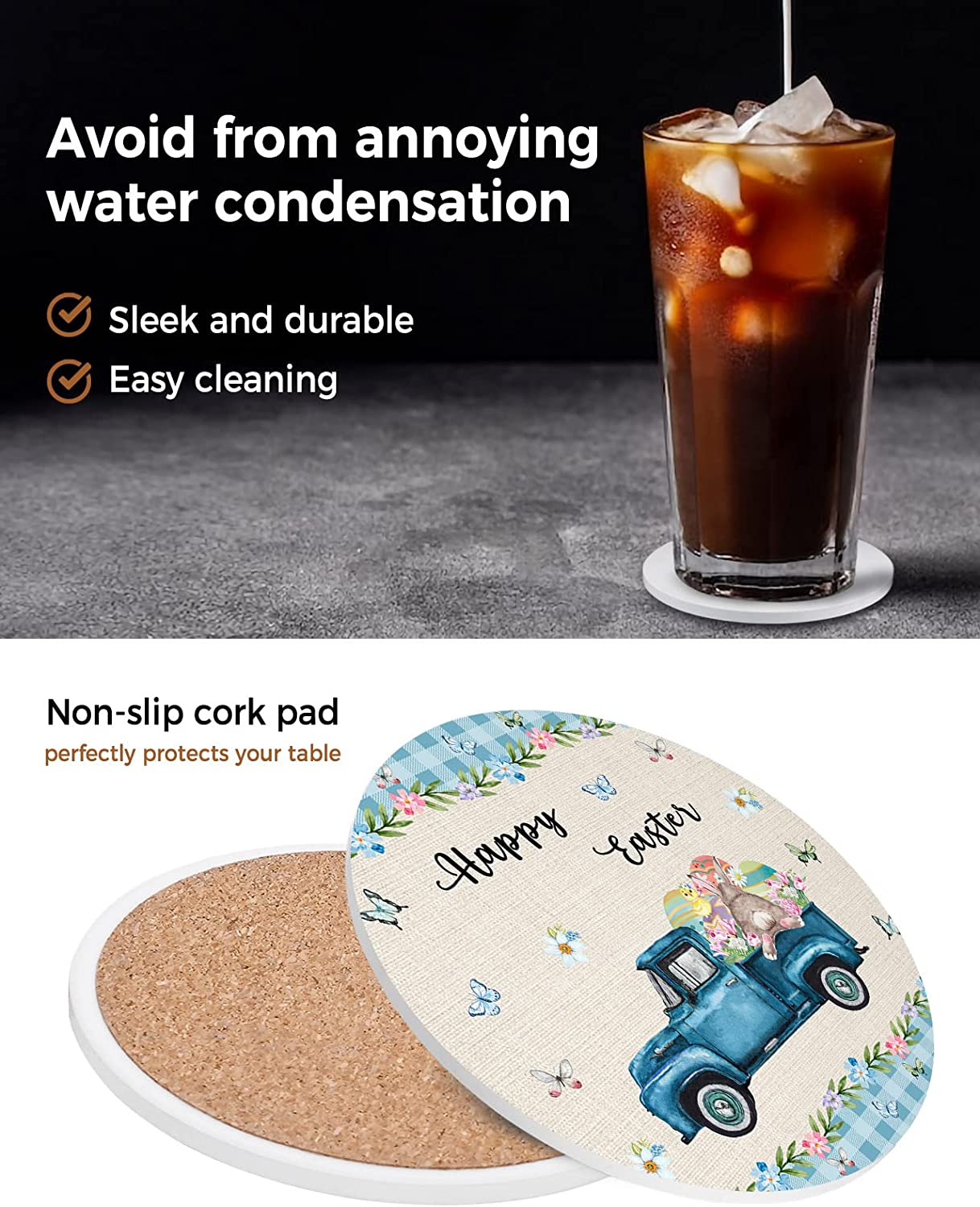 FLO's Cozy Holiday Truck Coaster