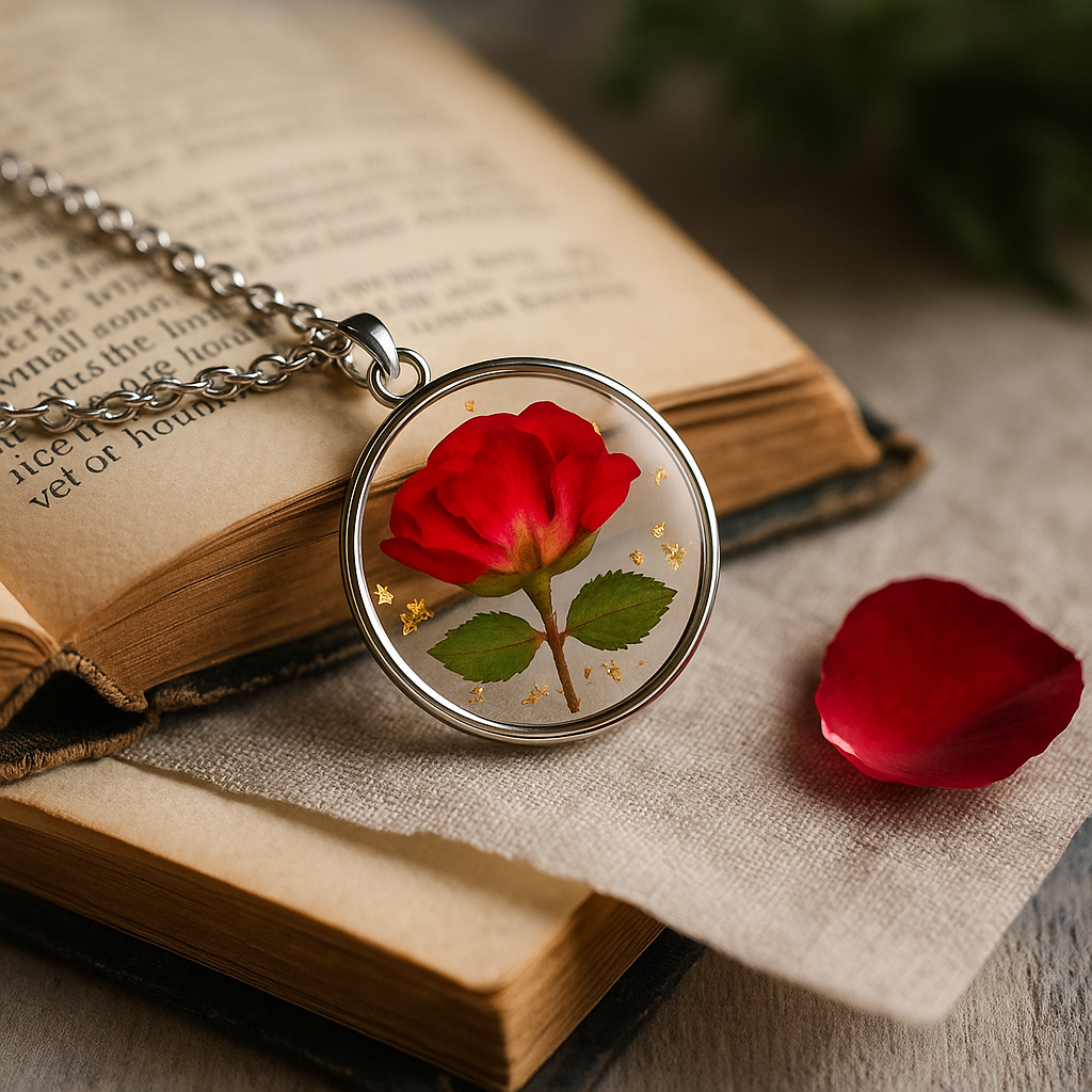 FLO's Eternal Rose Pendant
