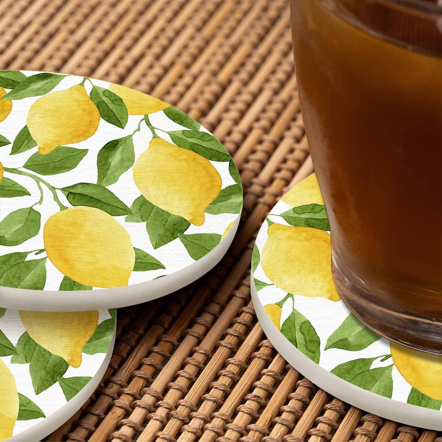 FLO's Citrus Burst Coaster