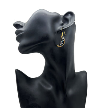 FLO's Celestial Bloom Crescent Earrings