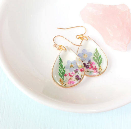 FLO's Garden Harmony Teardrop Earrings