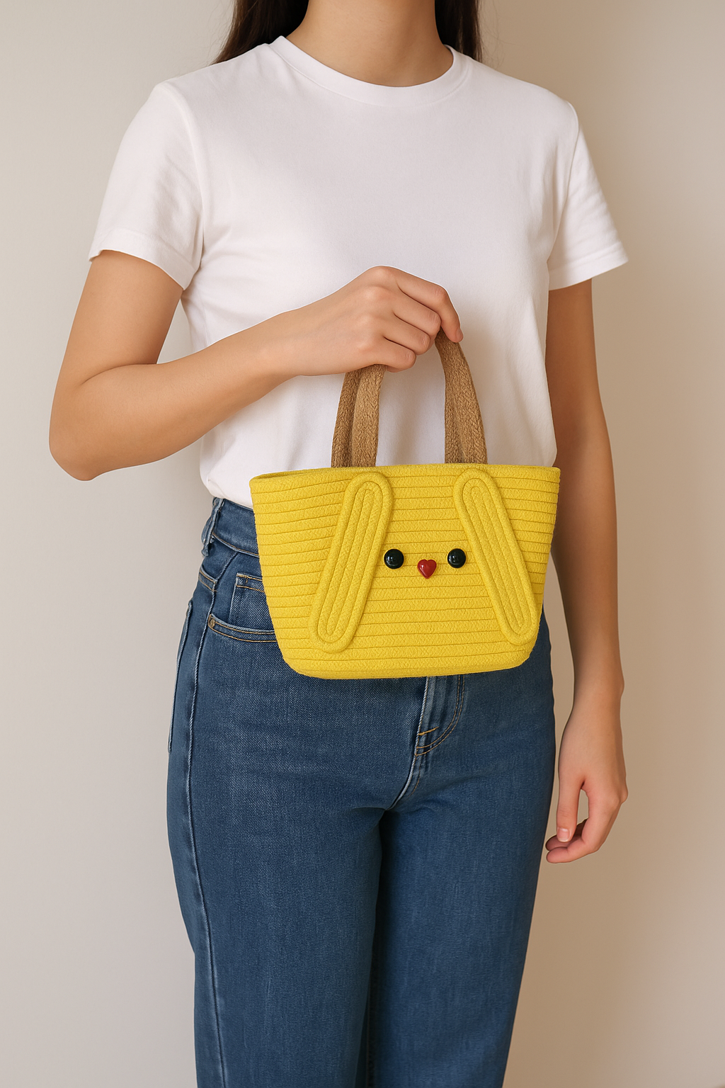 Sunny Bunny Crochet Tote