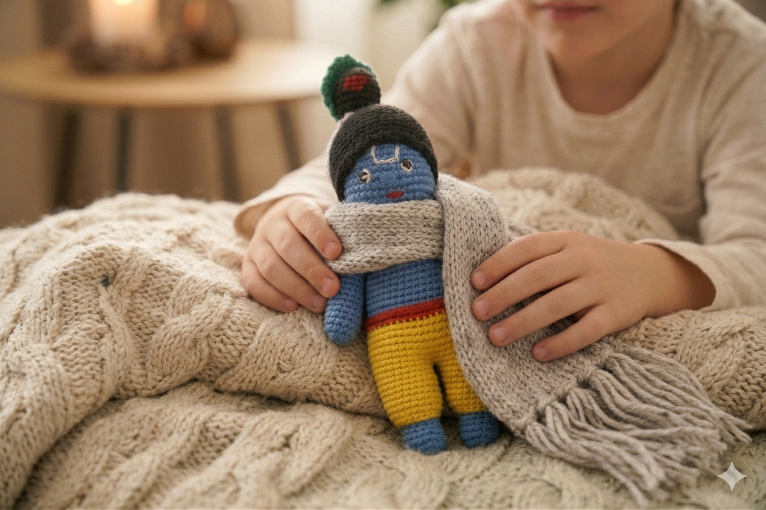 Enchanted Wonder – Krishna Crochet Toy
