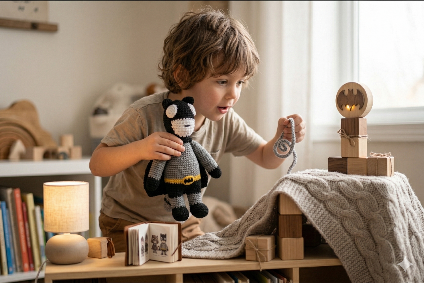 Guardian of Gotham – Batman Crochet Toy