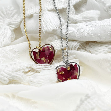 FLO's Eternal Rose Heart Pendant